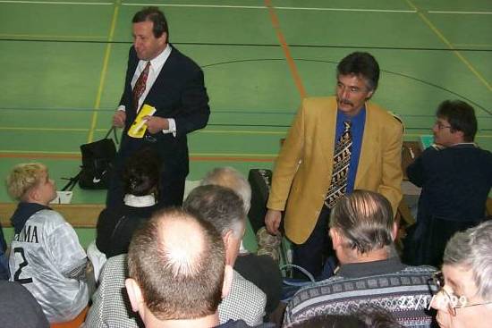 Landrat Nisselm&uuml;ller und <BR>TSV Kandel-Vorsitzender Koch